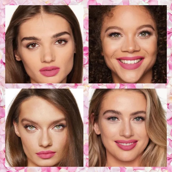 Charlotte Tilbury Hollywood Lips Matte Lip Gloss - Pin Up Pink - NIB - $34 MSRP - Picture 5 of 11